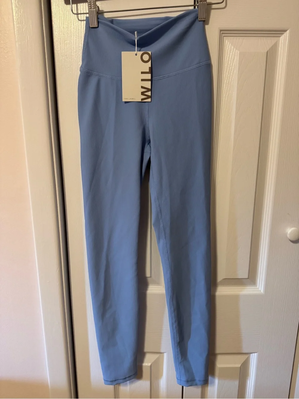 WILLOW Sky Blue Women's Tank Top and Legging Set - Picture 2 of 7
